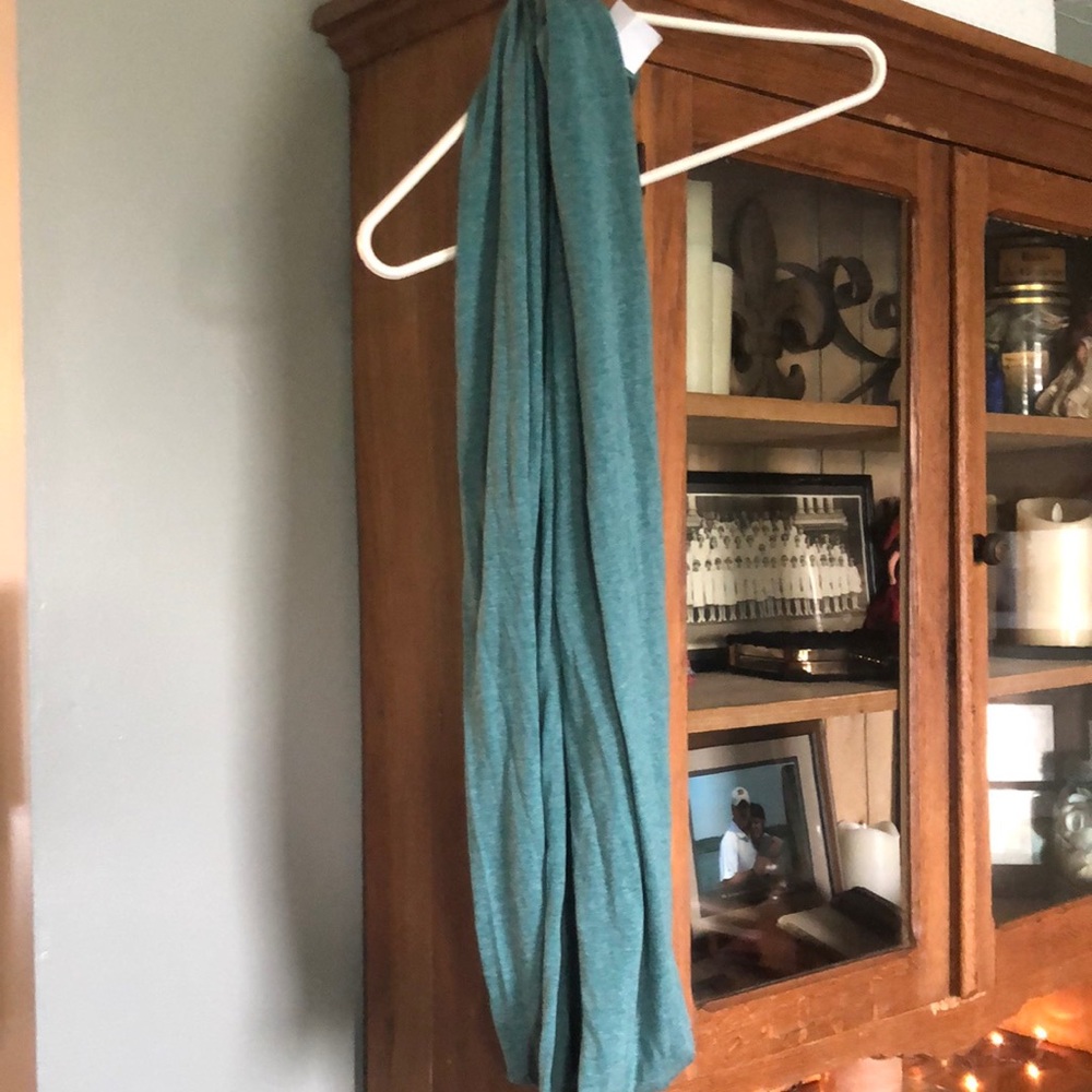 Green scarf